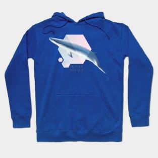 Minke Whale - Beautifully Styled Oceanic Mammal Hoodie